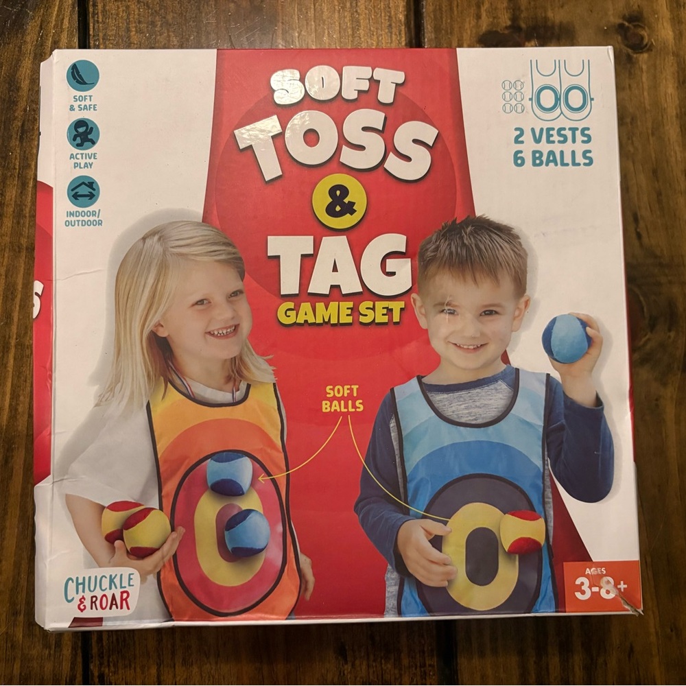 Soft Toss & Tag Game Set